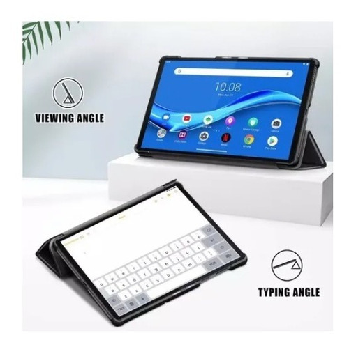 Carcasa Smart + Lámina Para Lenovo Tab M10 Plus 3 Gen 10,6