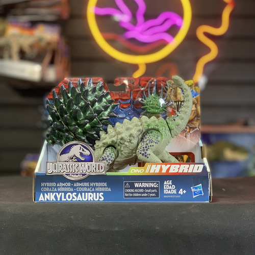 Jurassic World Ankylosaurus Dino Hybrid Hasbro 2016 (Usado)