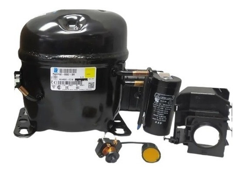 Compresor Tecumseh 1/2 Hp R22/404 Alta Y Baja 5250 Btu 220v