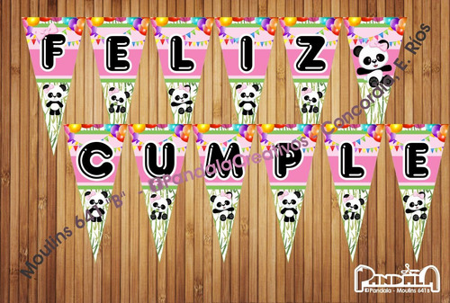 Bolsitas Para Sorpresitas Panda Bebé X10