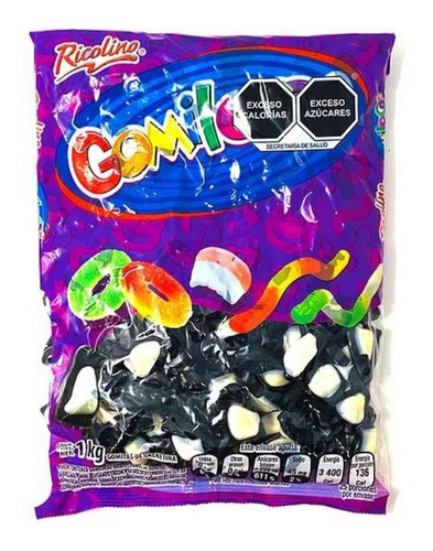 Gomitas Pingüinos Ricolino 1kg Gomilocas Dulces