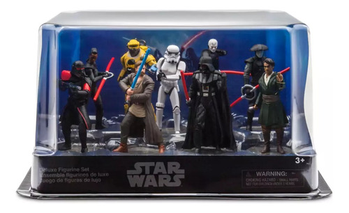 Disney Store Star Wars Obi Wan Kenobi Set 9 Figuras 