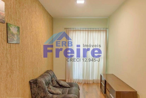 Imagem 2 de 14 de Apto 1 Dorm. 1 Vaga Mobiliado Jardim Do Mar/sbc 1074