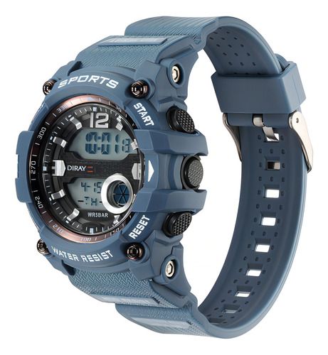 Reloj Deportivo Diray Hombre Moda Original Color de la correa Azul