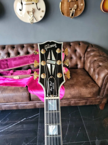 Gibson Les Paul Custom Florentine Plus 5a Custom Shop 1996 Diestro Natural Ebony (Usado)