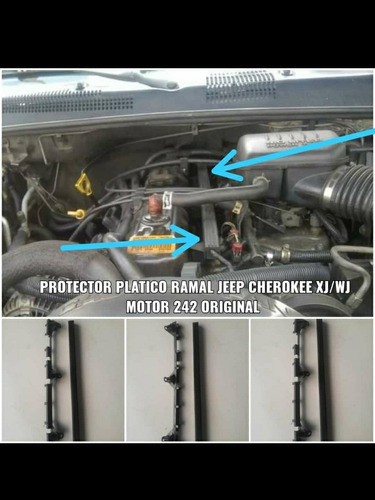 Protector Platico Ramal Jeep Cherokee Xj/wj Motor 242