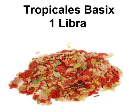 Nutrafin Basix Escamas Peces Tropicales En Bolsa 1 Libra  