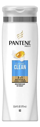 Pantene Pro-v Classic Clean Shampoo 12.6 Fl Oz, Blanco (tho.