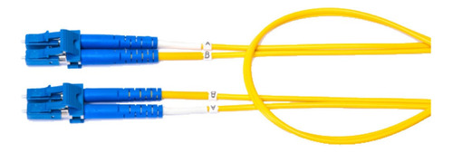 Jumper Fibra Optica Os2 Monomodo Duplex Lc-sc 5mt Amarillo