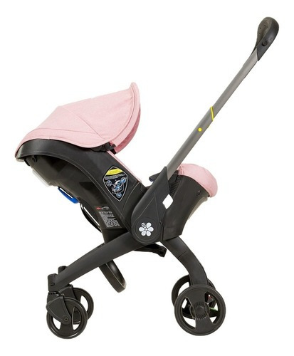 Carrinho De Bebê E Assento Para Carro 3 Em 1 Rosa - Embee