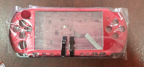 Carcasa Psp Slim 3000 Color Rojo Sony Psp Completa