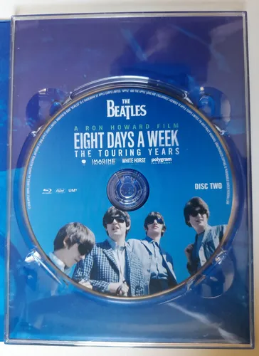The Beatles Eight Days A Week Blu Ray Duplo 2016 Ron Howard
