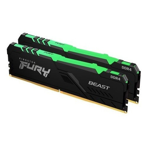 Memoria Fury Beast Ddr4 16gb (2x8gb) 3733mhz Rgb Cl19