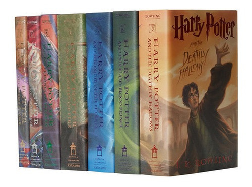 Harry Potter Hardcover Boxed Set: Books 1-7, De J. K. Rowling. Editorial Arthur A. Levins; Box Edition En Inglés