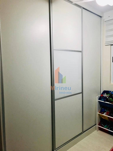 Apartamento Com 3 Dormitórios À Venda, 70 M² Por R$ 319.000,00 - Condomínio Avalon - Hortolândia/sp - Ap0192