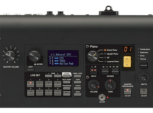 Piano Digital Escenario Yamaha Cp73 73 Teclas Cp-73 Cuotas