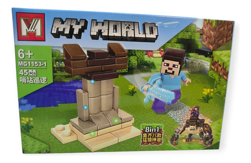 Bloques Para Armar Minecraf My World Setx8 351 Minecraft