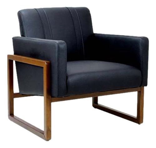 Sillon Aspen Andorra Negro Këssa Muebles