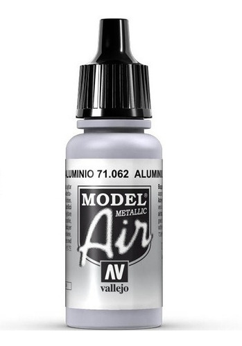 Imagen 1 de 5 de Vallejo Metálico Model Air Aluminio 71062 Aerógrafo La Plata