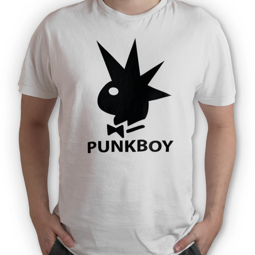 Polera Punkboy Playboy 100% Algodón 