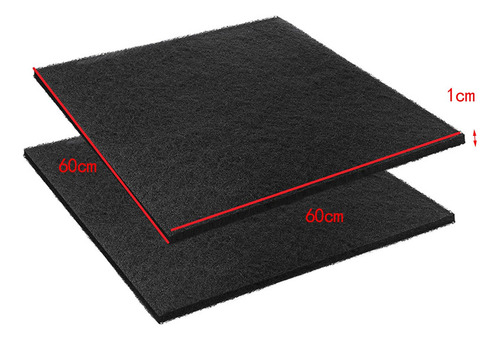 2 Almohadillas Para Salpicaduras De Drenaje De Cuadrado 60cm