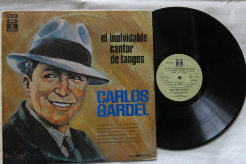 Vinyl Vinilo Lp Acetato Carlos Gardel El Inolvidable Cantor 