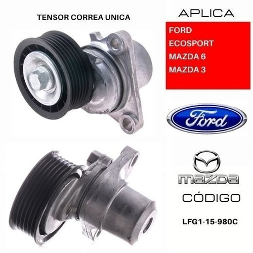 Tensor De Correa Unica Mazda 3 2.3l 2009-2014