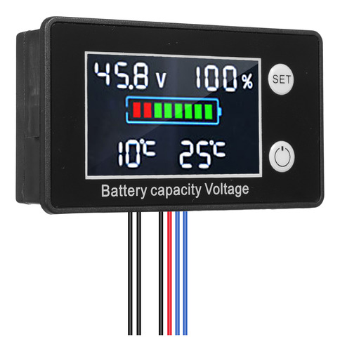 Instrumento De Medición De Voltaje, Monitor, Medidor De Bate