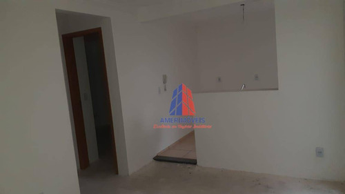 Apartamento Com 2 Dormitórios À Venda, 47 M² Por R$ 144.000,00 - Jardim Bertoni - Americana/sp - Ap1547