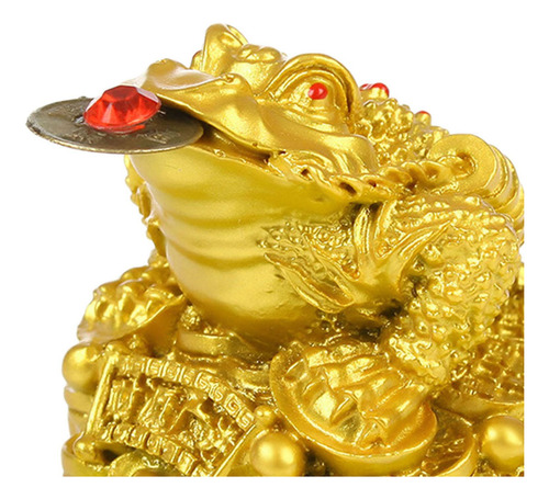 3 Feng Shui Money Frog, Estatua De Money Toad, Sapo De Patas