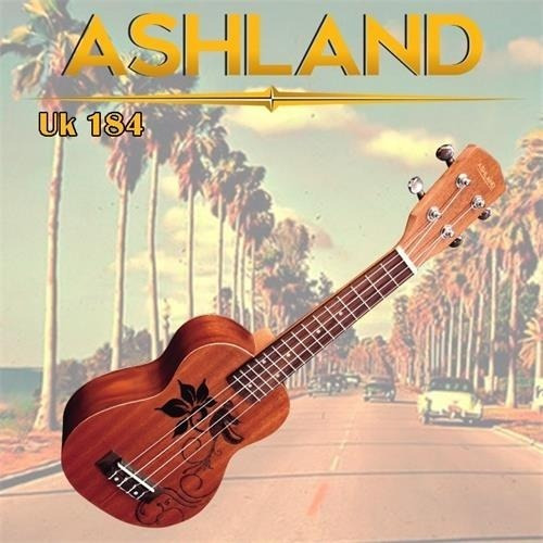 Ukelele Soprano Ashland Uk184 Diapason Y Puente Rosewod