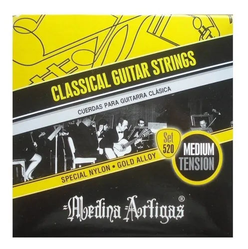comprar Encordado Guitarra Criolla Clasica Medina Artigas Set 520 