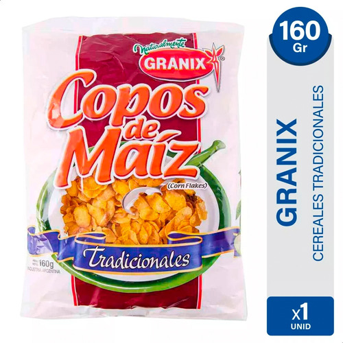Cereal Copos De Maiz Granix Tradicionales Corn Flakes 