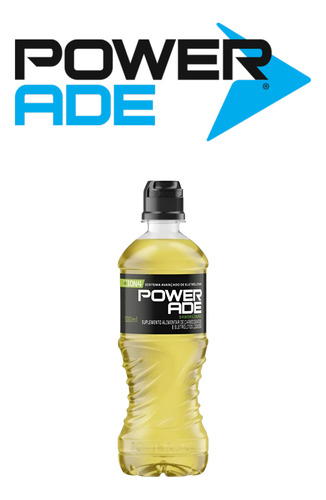 Isotônico Powerade Limão Garrafa 6x500ml