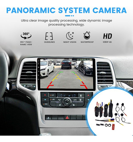 . Cámara For Vehículo De 360 Grados Con Vista Panorámica