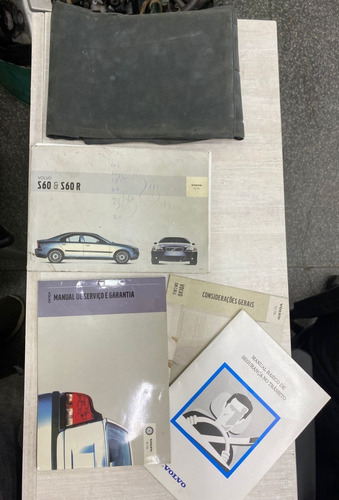 Manual Do Proprietário Condutor Volvo S60 / S60r Original
