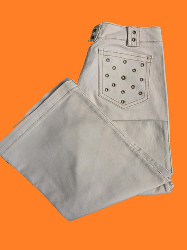 Pantalon Beige Gabardina