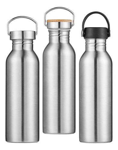 Botella De Agua Deportiva De Doble Pared De Material 600ml