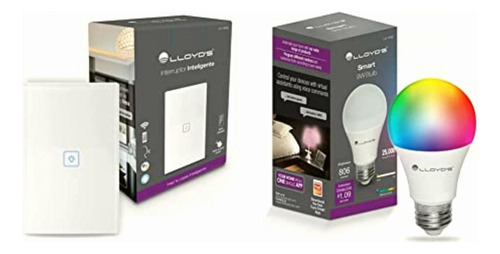 Lloyd's Interruptor Inteligente Wifi De Pared Con Panel