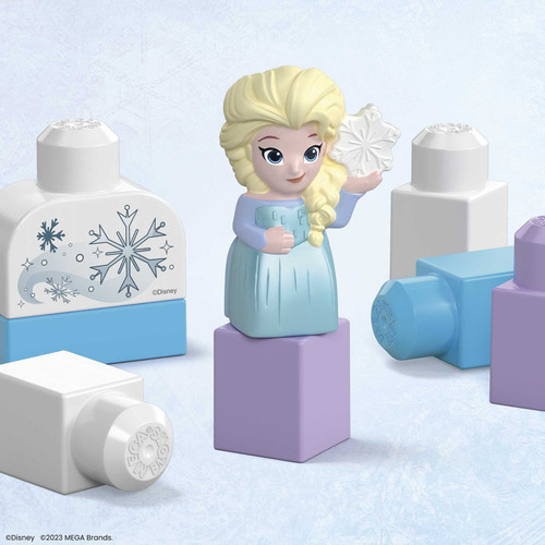 Mega Bloks Juguete De Construcción Castillo De Elsa 60piezas