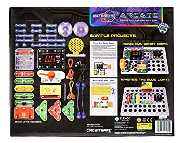 Kit De Exploración Electrónica Snap Circuits Arcade Sca-200