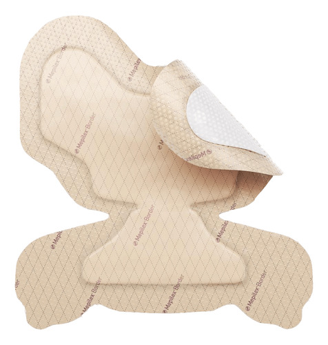 Curativo Mepilex Border Heel Calcanhar 22x23 Cm Molnlycke
