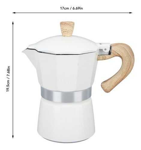 Cafetera De Cocina, Olla Moka De Aluminio