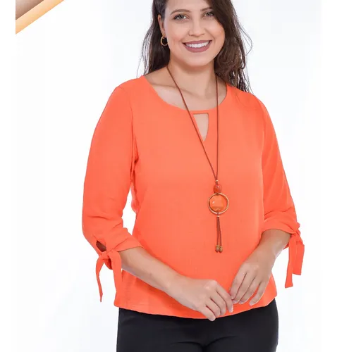 Roupas femininas cheap em crepe