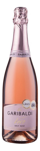 Espumante Brasileiro Rosé Brut Garibaldi Vero Trebbiano Colombard Ancellotta Serra Gaúcha Garrafa 750mlGaribaldi Vero 2023 adega Garibaldi 750 ml