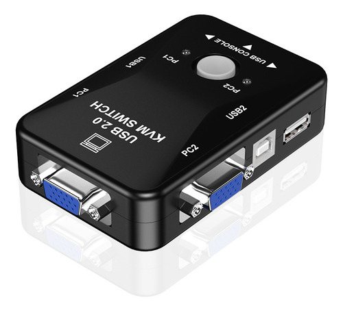 Línea Kvm 1.5 M - Conmutador Kvm Transfronterizo Vga2 Puerto