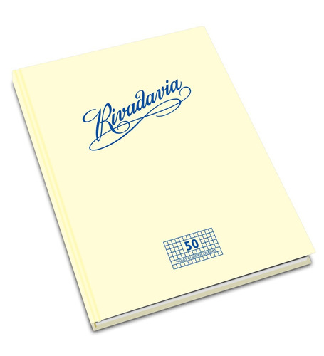 Cuaderno Rivadavia Tapa Dura X50 Hojas Cuadro Tradicional