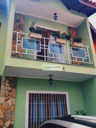 Imagem 15 de 15 de Sobrado Com 3 Dormitórios 1 Suíte, Closet, Espaço Gourmet À Venda, 160 M² Por R$ 680.000 - Picanço - Guarulhos/sp - So0002