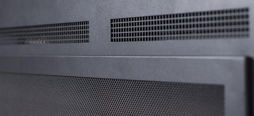 Chimenea Eléctrica Empotrable 50p Pantalla Acero Efecto Real