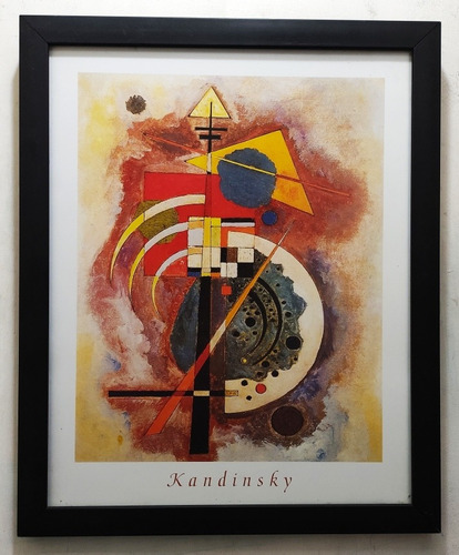 Kandinsky _ Pimientos Y Tomates _ Enmarcado 55 X 45 Cms